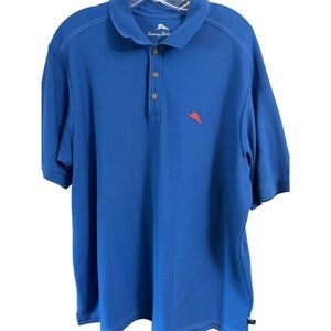 Tommy Bahama islandzone supima polo top 70% supima Cotton Size Large